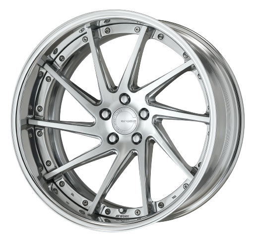 Work Gnosis Cvs 5x120 20x12+30 A Disk Composite Buffed And Brushed