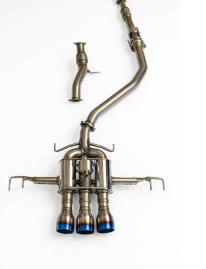 Invidia 24+ Acura Integra Type-S DE5 Q300 Cat-Back Exhaust system - Single Layer Ti Tip - HS23AISFQ33STL User 1
