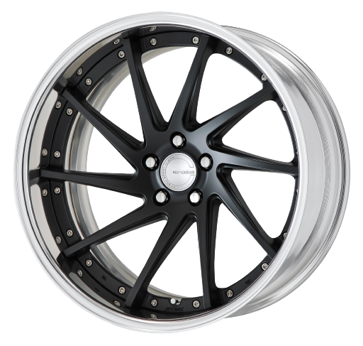 Work Gnosis Cvs 5x108 22x10+38 R Disk Matte Black