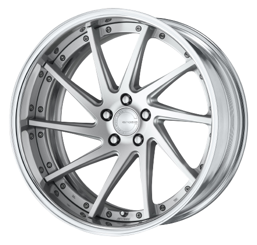 Work Gnosis Cvs 5x108 22x8.5+12 R Disk Matte Silver
