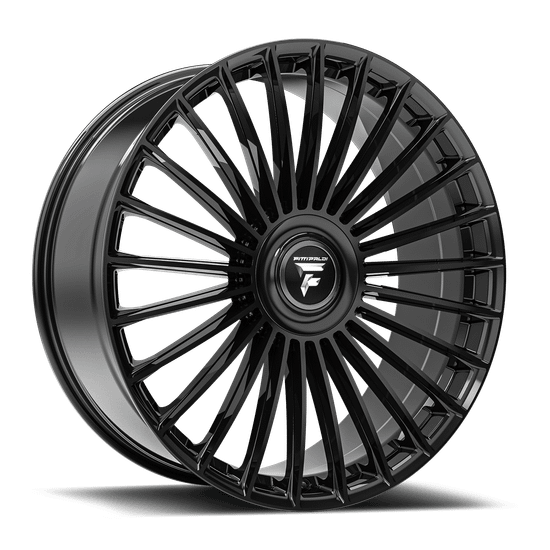 Fittipaldi FS370B 5X112/5X120 26x10 +30 Gloss Black