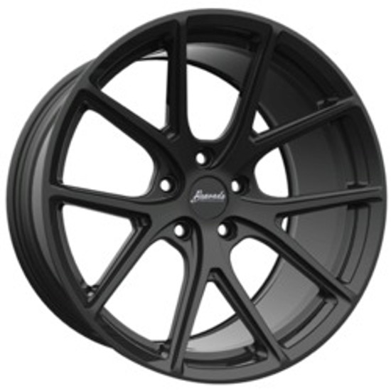 Bravado 08B Tribute 5X115 20x11 +21 Matte Black
