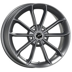 Platinum 457GN Revelation 5X110 17x8 +35 Gloss Gun Metal Grey