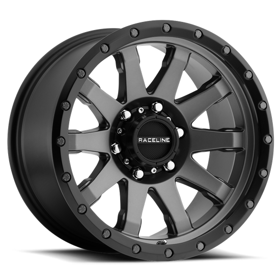 Raceline 934G Clutch 6x139.7 17x8.5 +18 Gun Metal