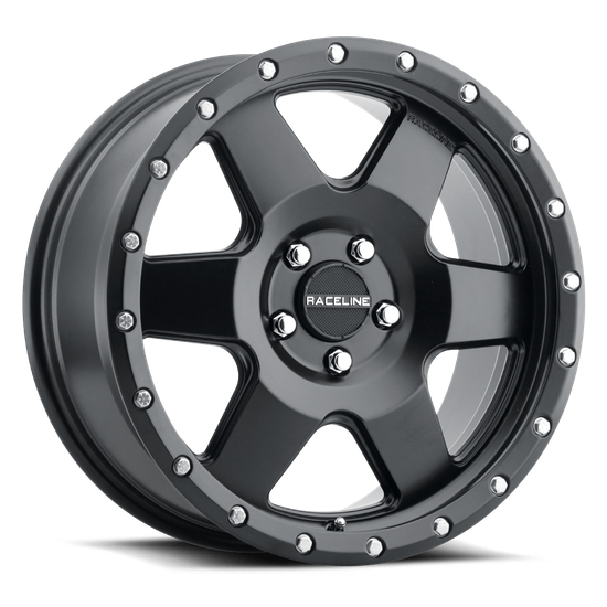 Raceline 946B Boost 6X120 18x8 35 Satin Black