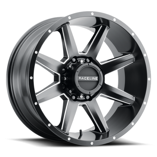 Raceline 954M Stryker 5x127 20x10 -19 Satin Black and Milled