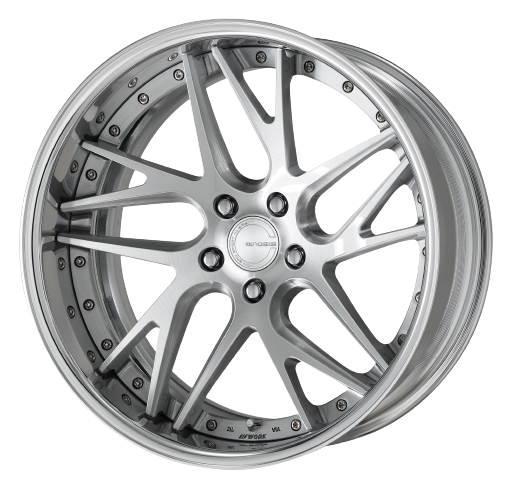 Work Gnosis Cvx 5x108 21x9+12 W Disk Brush Silver Clear