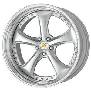Work Wheels VS-KF 5x110 19x9.5-3 Light Grey Silver L Disk STEP RIM