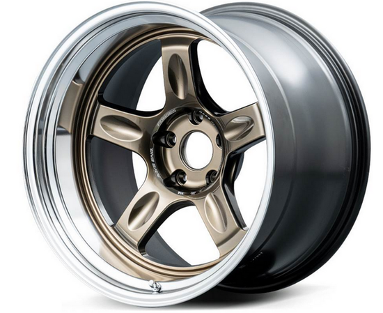 Volk Racing 21C SPEC-SR 5x114.3 18x10.5 +15 SHINING BRONZE METAL / RIM DC