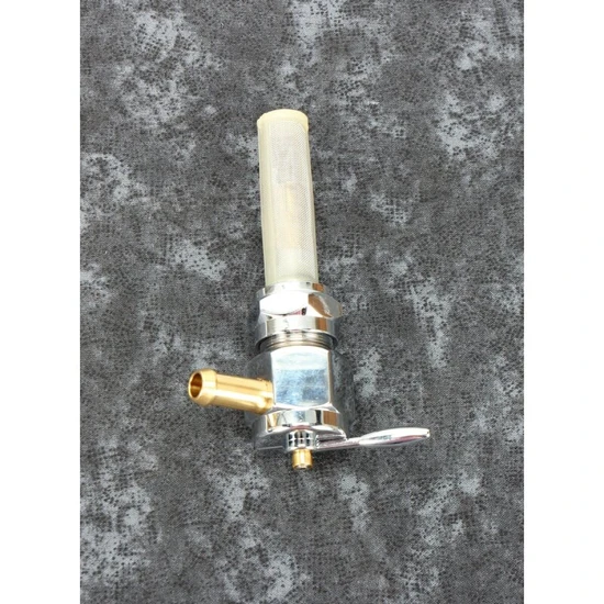 Bikers Choice Chrome Hex Petcock 22MM Right Outlet - 489641 User 1