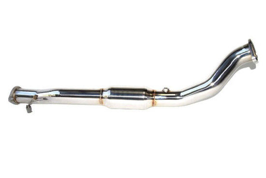 Invidia 08-15 Mitsubishi Evolution X High Flow Cat Downpipe & Test Pipe (One Piece) - HS09MEXDPC Photo - Primary