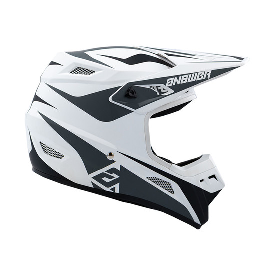 Answer 26 AR1 Mototown Helmet Glossy White/Grey/Black - XL - 475270 User 1