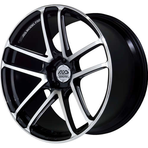 Advan Racing MODEL F50 5x120 19x9.0 +24 GLOSS BLACK COMBI