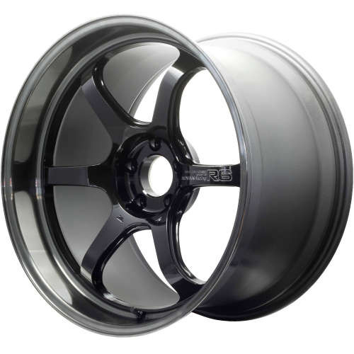 Advan Racing R6 5x114.3 20x9.5 +28 MACHINING & BLACK COATED GRAPHITE