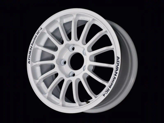Advan Racing RCx4 4x100 15x6.5 +38 RALLY WHITE