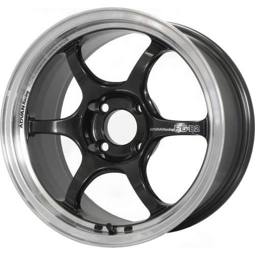 Advan Racing RG-D2 5x114.3 17x8.0 +54 MACHINING & BLACK GUNMETALLIC