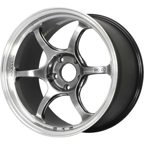 Advan Racing RG-D2 4x100 15x6.0 +38 MACHINING & RACING HYPER BLACK