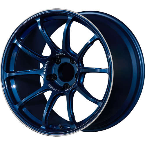 Advan Racing RZ-F2 5x112 18x8.0 +48 RACING TITANIUM BLUE & RING