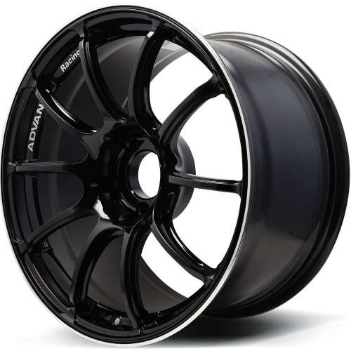 Advan Racing RZII 5x100 17x9.0 +52 RACING GLOSS BLACK & RING