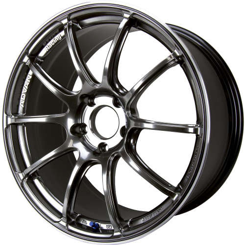 Advan Racing RZII 4x100 16x6.5 +45 RACING HYPER BLACK & RING