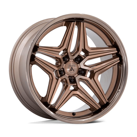 Asanti Black 046 5x120 22x10.5 +18 PLATINUM BRONZE