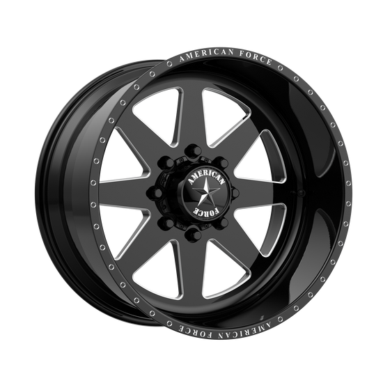 American Force 11 8x170 22x10 -25 BLACK