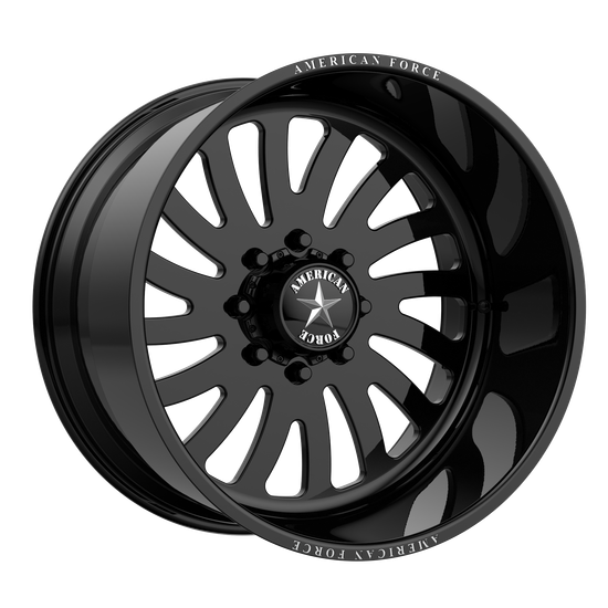 American Force 74 8x180 22x10 -25 BLACK