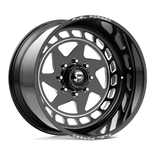 Fuel 1PC 117 5x139.7 22x11 0 GLOSS BLACK MILL-MACH