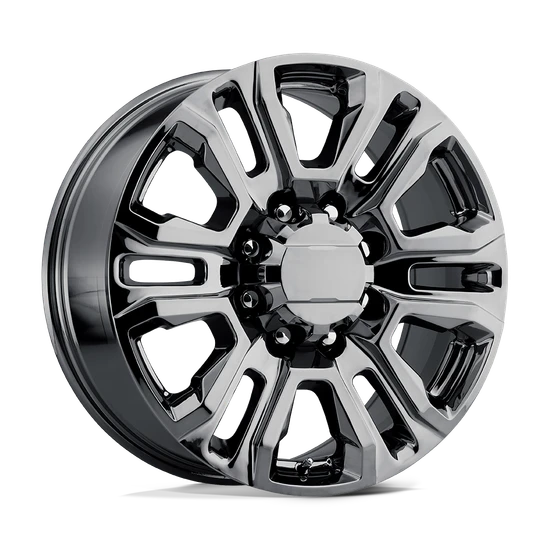 Performance Replicas 207 8x180 22x8.5 +44 GLOSS BLACK W/ MACHINED FACE