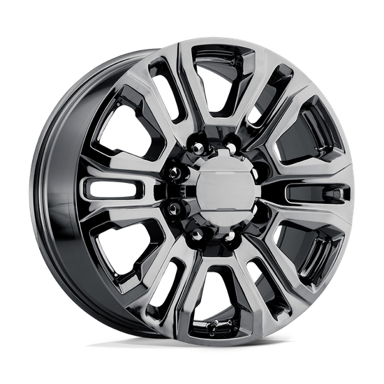 Performance Replicas 207 8x180 20x8.5 +47 GLOSS BLACK W/ MACHINED FACE