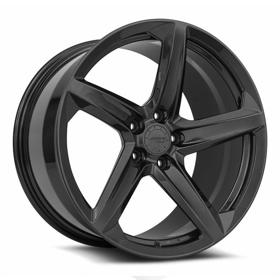 MRR Forged Forged F23 5x120 20x10 +30 Carbon Flash Left