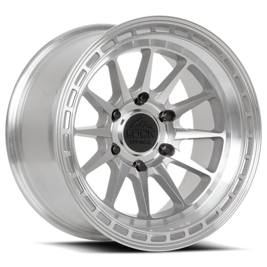 LOCK OFFROAD BAJA 5x114.3 17x8 +40 Machine With Clear Coat