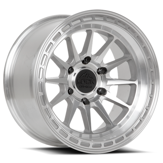 LOCK OFFROAD BAJA 6x135 17x9 0 Machine With Clear Coat