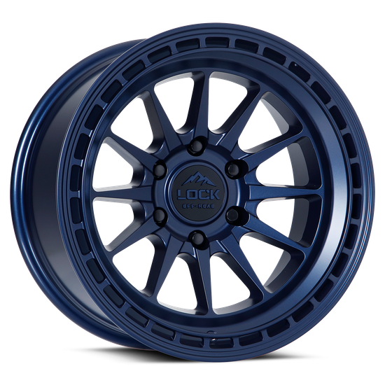 LOCK OFFROAD BAJA 6x139.7 17x9 +12 Matte Blue