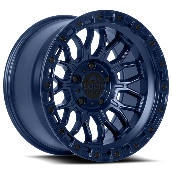 LOCK OFFROAD COMBAT 6x139.7 17x9 +1 Matte Blue