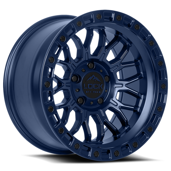 LOCK OFFROAD COMBAT 5x127 17x9 +12 Matte Blue