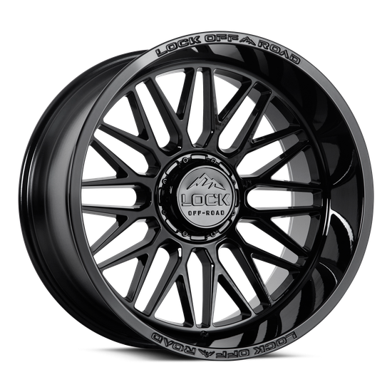 LOCK OFFROAD INVADER FORGED BEADLOCK 6x135 17x9 0 Matte Black Forged