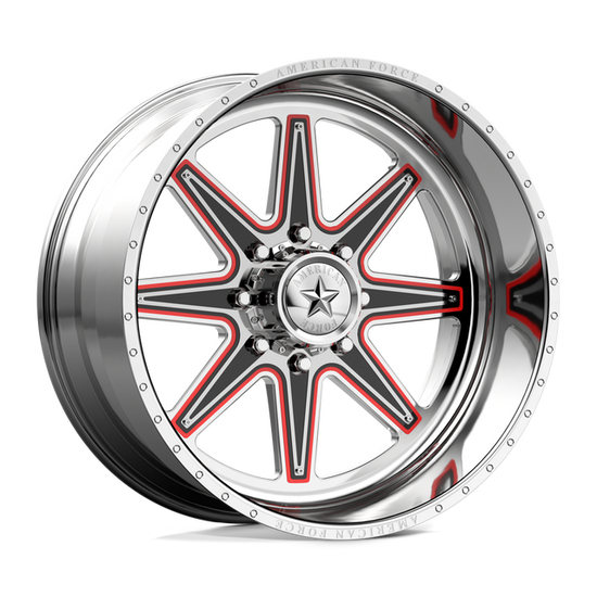 American Force 211 EVADE FP 8x170 26x16 -101 Polished