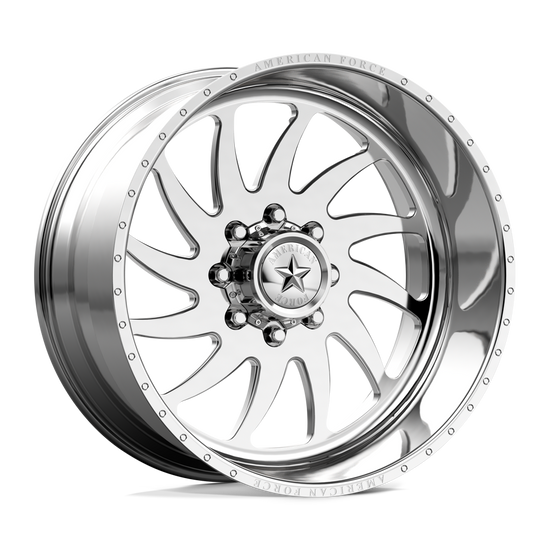 American Force H31 SPIRIT SS 8x180 22x14 -72 Polished