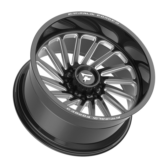 Fittipaldi Offroad FTF503BM 8x180 24x12 -44 Gloss Black Milled