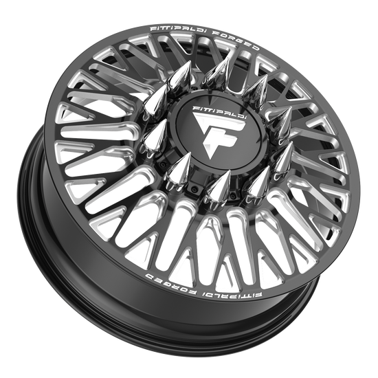 Fittipaldi Offroad FDF601BM Blank 24x14 -76 Gloss Black Milled
