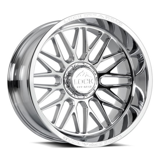 LOCK OFFROAD INVADER CASTING BEADLOCK 6x139.7 17x9 +12 Machine With Clear Coat W Machined Ring