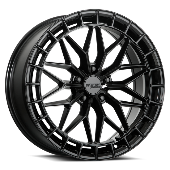 KATANA RACING KR12 5x105 18x8 +40 Glossy Black