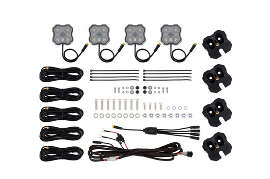 Diode Dyamics Roof Rack Scene Light Dual Color - Amber/White - Kit - DD8911 Photo - Primary