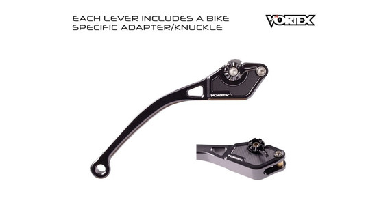 Vortex Racing Brake Lever - Black - RS636EK Photo - Primary