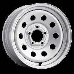 Allied - Pacer 229S Silver Modular 6X5.50 15x6 00 Gloss Silver