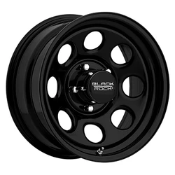 Black Rock 997B Soft 8 8x165.1 17x8 -25 Matte Black