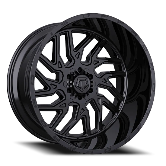 TIS 544B 8X170 20x9 00 Gloss Black