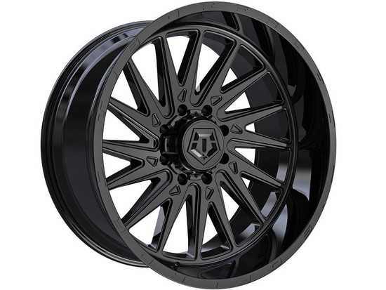 TIS 547B 8X6.50 26x14 -76 Gloss Black
