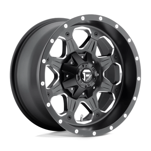 Fuel 1PC BOOST 5x114.3 / 5x127 20x9 +14 Matte Black Milled